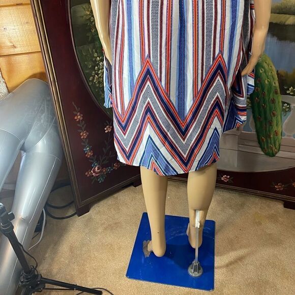 NWT So cute Romper/Dress combo Multi Striped Small - Picture 7 of 7